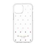 KATE SPADE - HARDSHELL CASE FOR APPLE IPHONE 13 PRO - PIN DOT Ombre/Pink/Clear