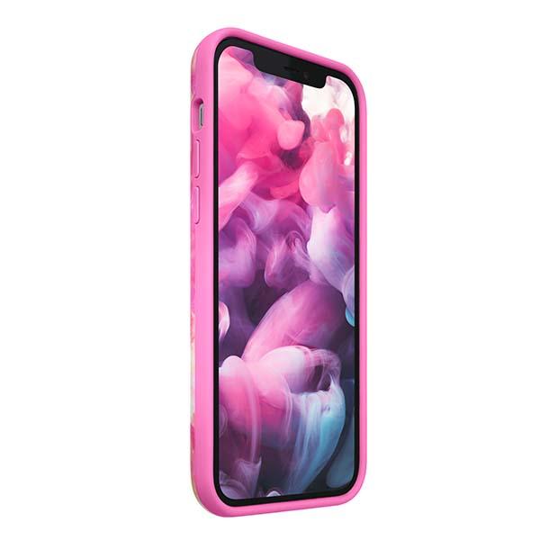 APPLE IPHONE 12/12 PRO LAUT HUEX TIE DYE CASE - HOT PINK