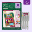 Lifelines FlowArt Scented Color-to-Reveal Home for the Holidays art pad - cover