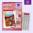 Lifelines FlowArt Scented Color-to-Reveal Fall is in the Air art pad - cover