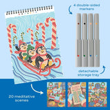 FlowArt Dot-by-Letter The North Pole activity pad by Lifelines, 2026 Holiday Collection - image 2