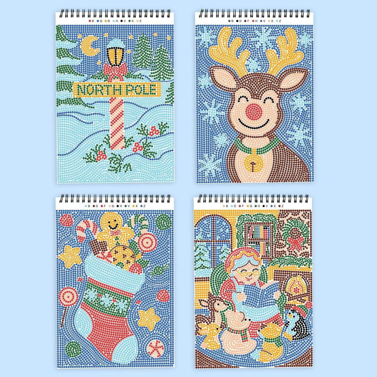 FlowArt Dot-by-Letter The North Pole activity pad by Lifelines, 2026 Holiday Collection - image 3