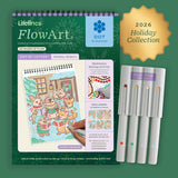 FlowArt Dot-by-Letter Holiday Helpers activity pad by Lifelines, 2026 Holiday Collection - image 1