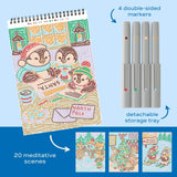 FlowArt Dot-by-Letter Holiday Helpers activity pad by Lifelines, 2026 Holiday Collection - image 2