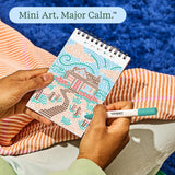 FlowArt Mini Coastal Calm Dot-by-Letter activity pad by Lifelines - image 3