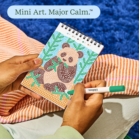 FlowArt Mini Into the Wild Dot-by-Letter activity pad by Lifelines - image 3