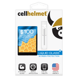 Cellhelmet - Liquid Glass Plus $100 Guarantee Screen Protection For Tablets - Clear