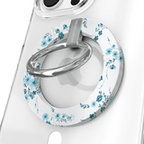 Velvet Caviar - Magsafe Grip Ring - French Blue Floral