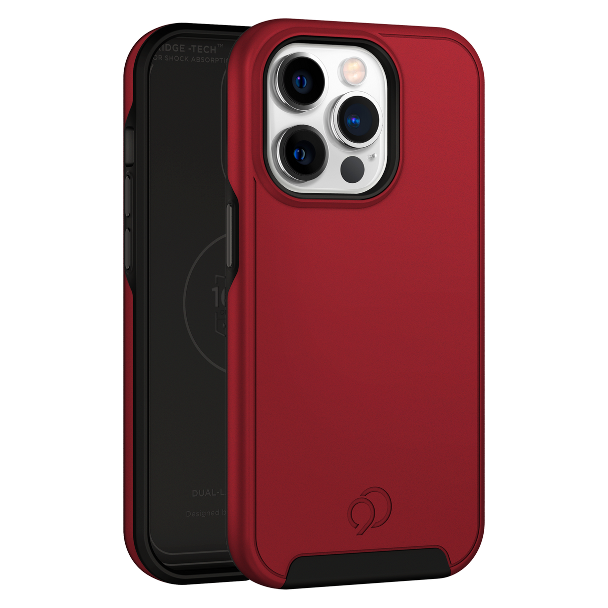 Nimbus9 - Cirrus 2 Magsafe Case For Apple Iphone 15 Pro - Crimson