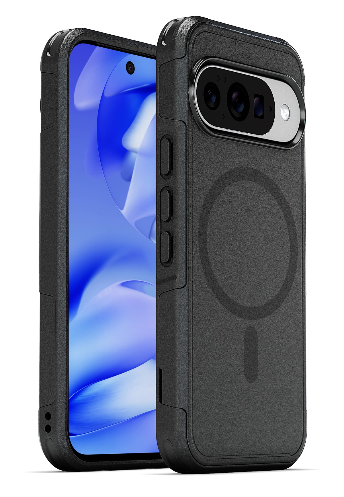xBase Pixel 10/10 Pro ProTech Dual Layer MagSafe Compatible Rugged Armor Protective Case - Black - image 2