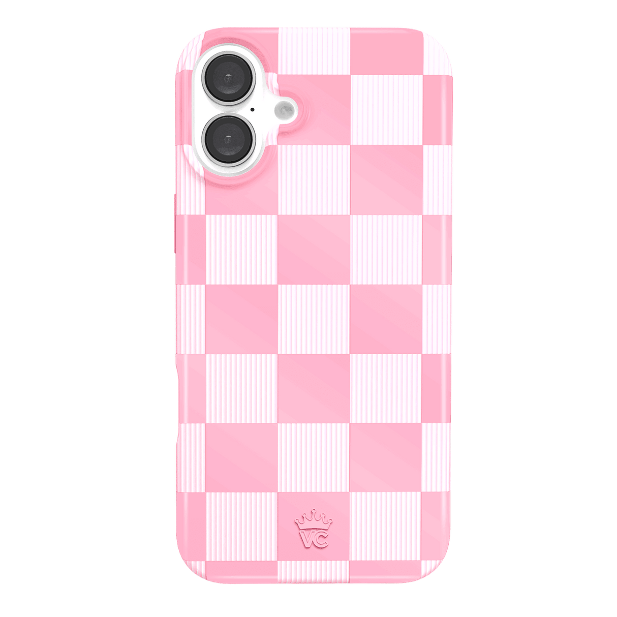 Velvet Caviar - Magsafe Case For Apple Iphone 16 Plus - Pink Pastel Checker