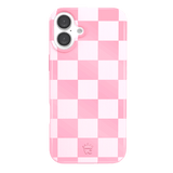 Velvet Caviar - Magsafe Case For Apple Iphone 16 Plus - Pink Pastel Checker