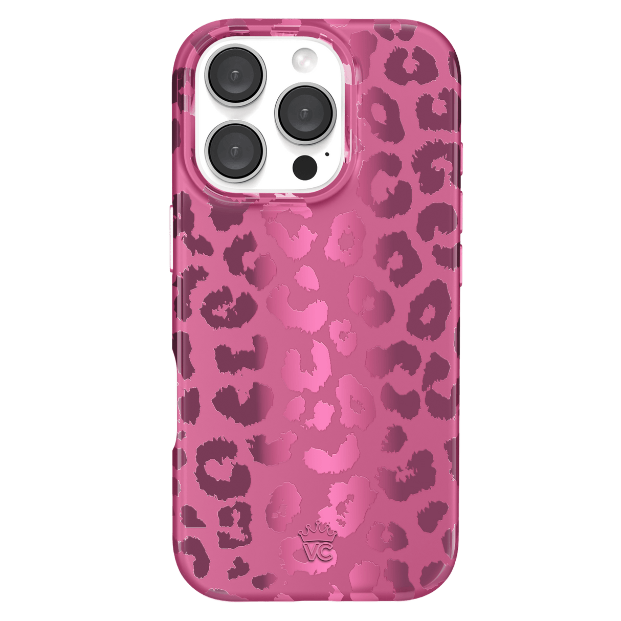 Velvet Caviar - Magsafe Case For Apple Iphone 16 Pro - Pink Ruby Leopard