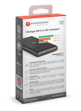 POWERPEAK 10000MAH PD FAST CHARGE PORTABLE CHARGER DUAL USB-