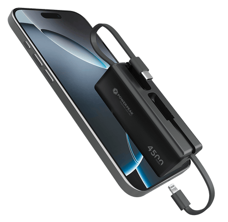 POWERPEAK CLIP ON ULTRA PORTABLE CHARGER WITH INTEGRATED USB - image 5