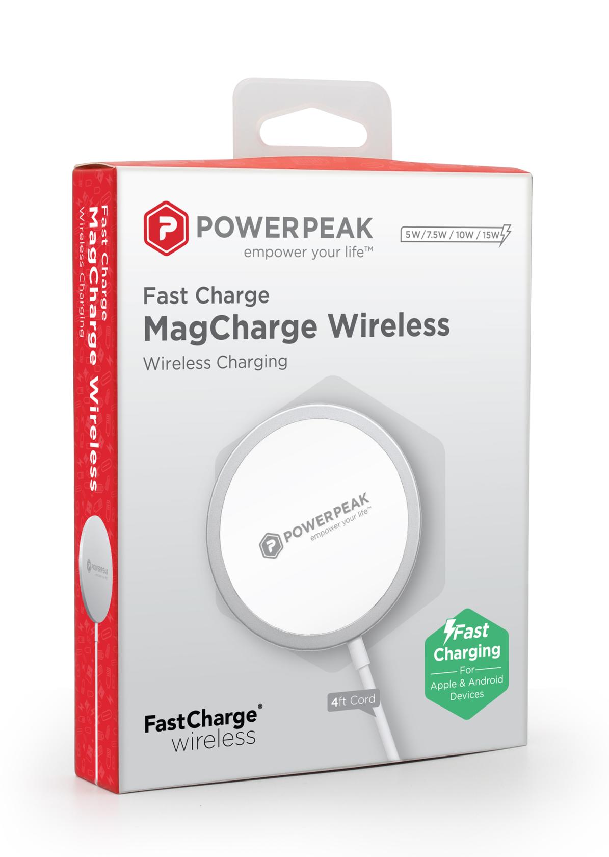 POWERPEAK FAST CHARGE MAGSAFE CHARGER 15W