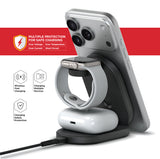 PowerPeak 3-in-1 Folding MagCharge Wireless Charging Station - 15W - image 4