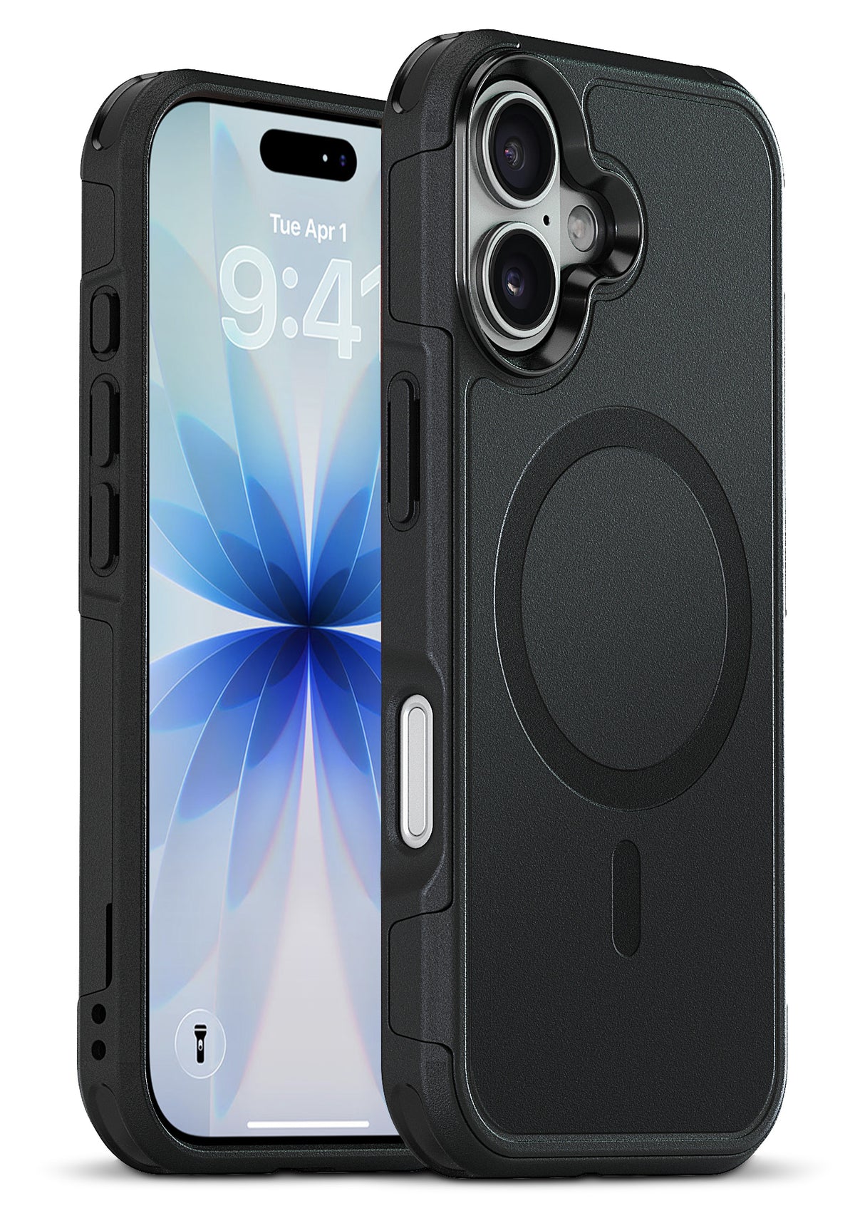 xBase iPhone 17 (6.1) - ProTech Dual Layer MagSafe Compatible- Rugged Armor Protective Case - Black
