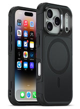 iPhone 18 Pro Max & 17 Pro Max- ProTech Dual Layer MagSafe Compatible- Rugged Armor Protective Case - Black
