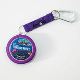 Crazy Aaron's MINI TIN BAG CLIP - PURPLE