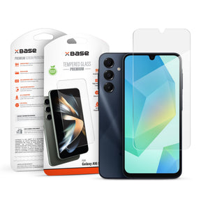 xBase tempered glass screen protector for Samsung Galaxy A18, A17, A16 and A26