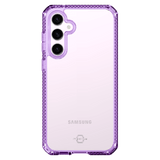 Itskins - Hybrid_r Clear Case For Samsung Galaxy S23 Fe - Light Purple And Transparent