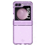 Itskins - Supreme_r Hinge Spark Case For Samsung Galaxy Z Flip5 - Transparent Purple