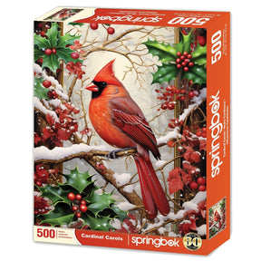 Springbok Cardinal Carols 500 Piece Puzzle
