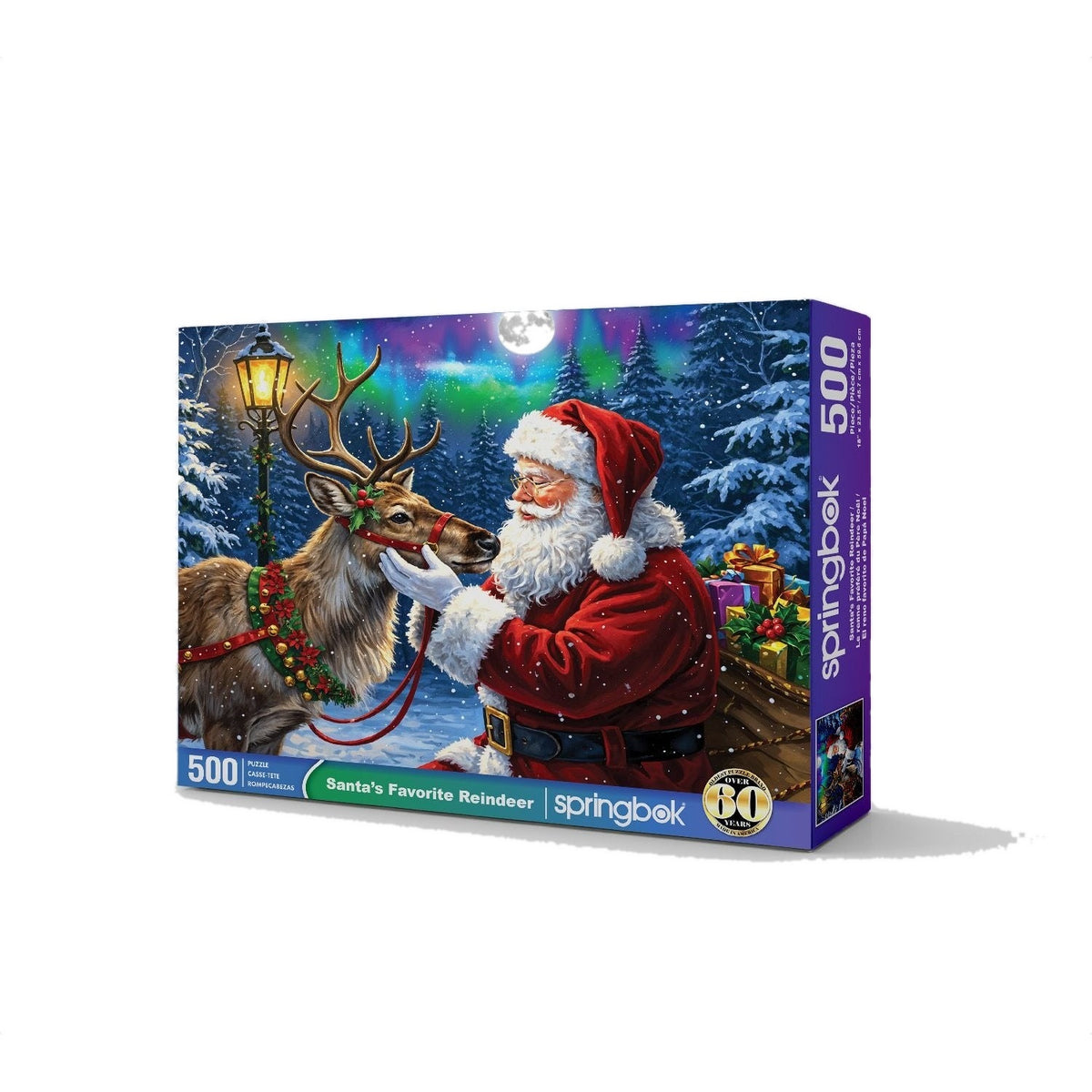 Springbok Santa's Favorite Reindeer 500 Piece Puzzle