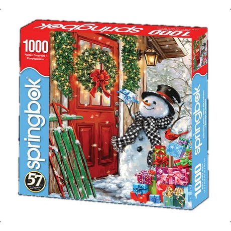 Springbok Delivering Gifts 1000 Piece Jigsaw Puzzle