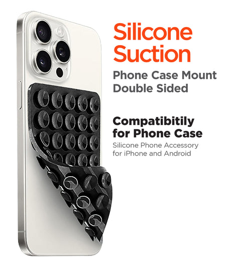 xBase Suction Cup Grip Phone Holder - Black - image 3