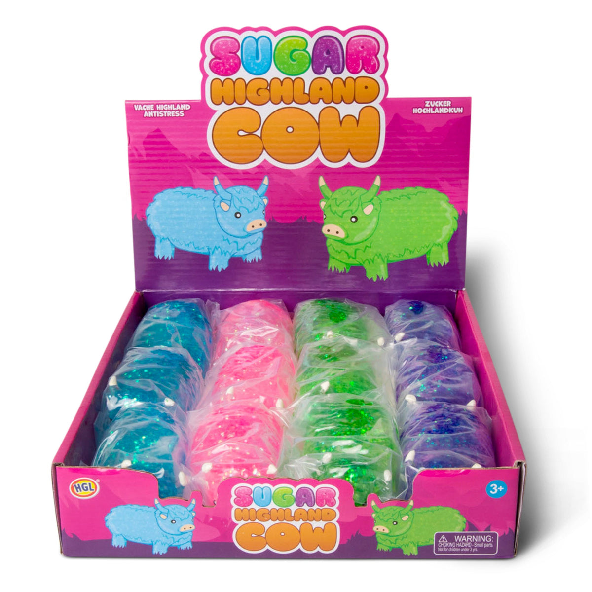 Scrunchems Sugar Highland Cow Squishy - image 2