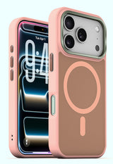 xBase iPhone 17 Pro Max - DuoHybrid MagSafe Compatible - Reinforced Protective Case - Pink - image 1