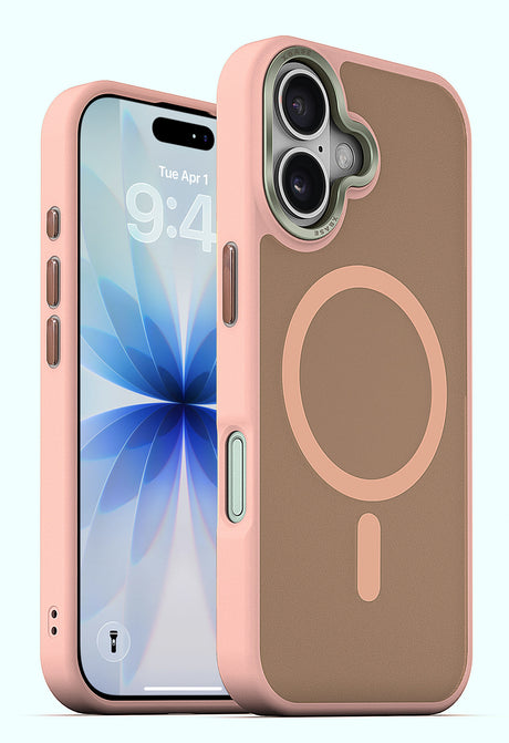 xBase iPhone 17 - DuoHybrid MagSafe Compatible - Reinforced Protective Case - Pink - image 1