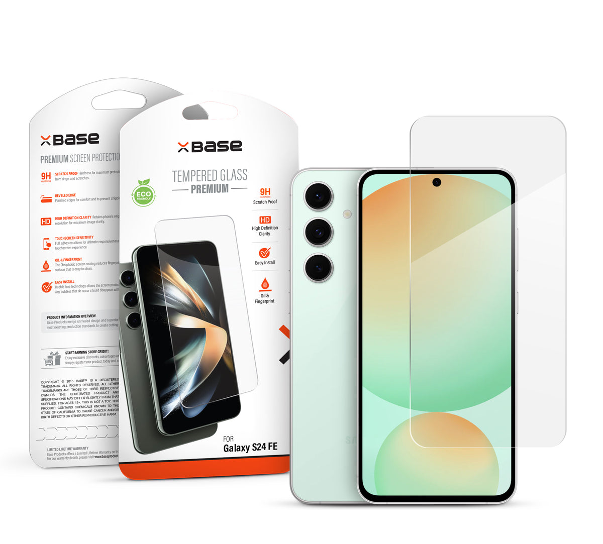 xBase Samsung S24 FE/A36/A56 Tempered Glass Screen - image 3