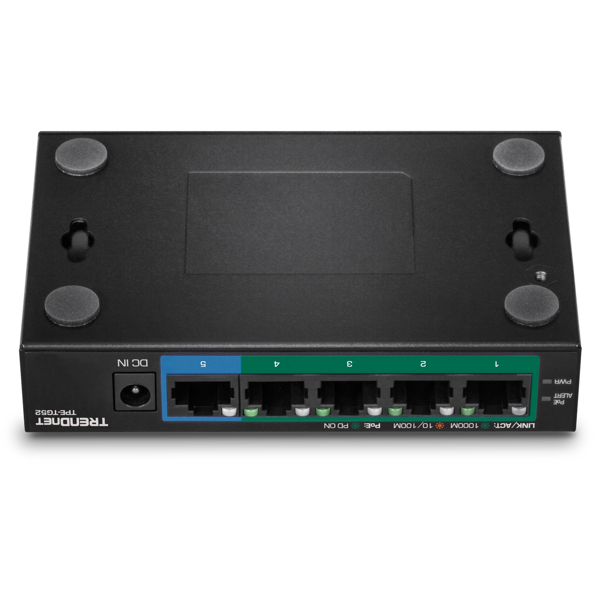 TRENDnet TPE-TG52 5-Port Gigabit PoE+ Switch 32W - view 4