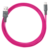 Ventev - Chargesync Usb A To Usb C 2.0 Cable 6ft - Pink