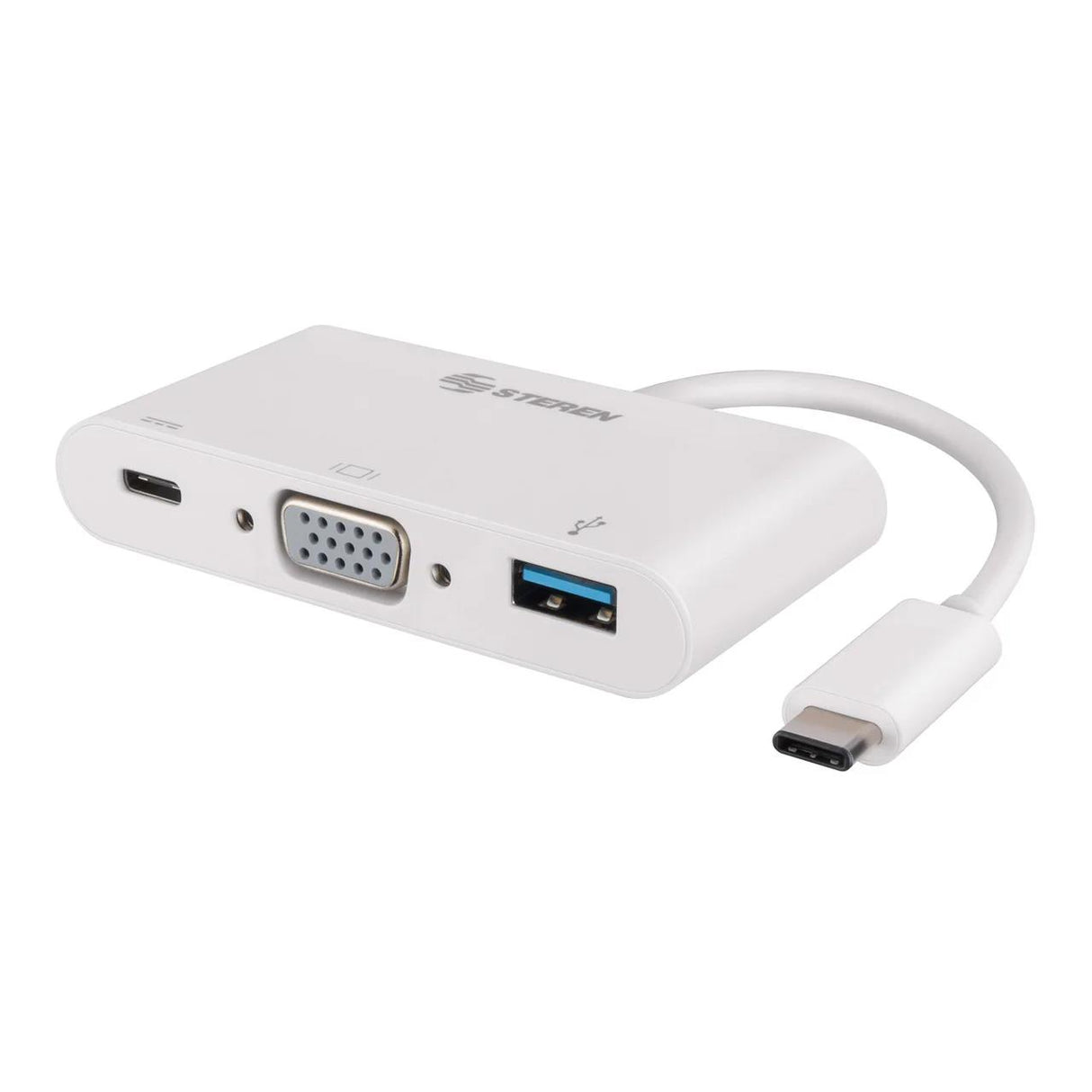 USB-C MULTI-PORT ADAPTER WITH USB-C TO VGA / USB 3.0 / USB-C