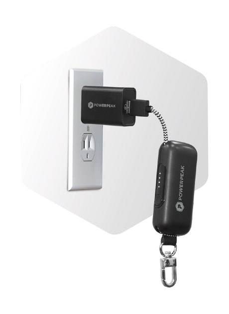 POWERPEAK CLIP ON ULTRA PORTABLE CHARGER WITH INTEGRATED LIG - image 4
