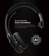 USG - Viper 2 Wireless Bluetooth Trucker / Office Headset - Black - image 4