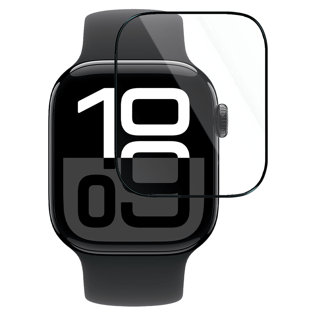 Gadget Guard - Ultrashock Screen Protector For Apple Watch Series 10 42mm - Clear