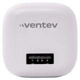 Ventev - 12w Usb A Universal Mini Wall Charger - Gray