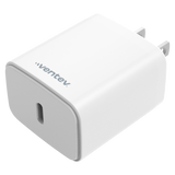 Ventev - Ultrafast 20w Pd High Speed Usb C Wall Charger - White