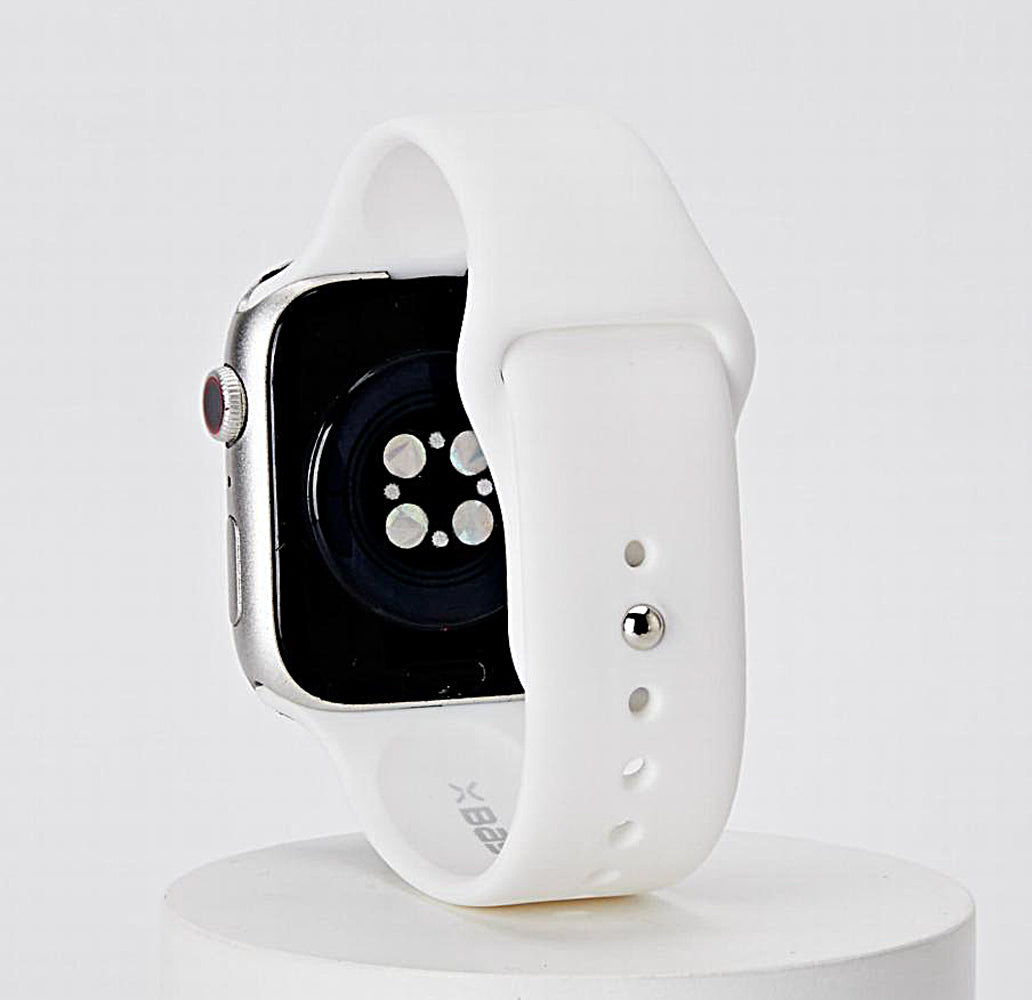 xBase Apple Watch Silicone Band - Large (42/44/45/49mm) - White - image 1