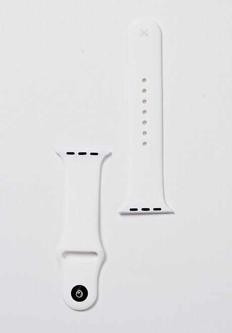 xBase Apple Watch Silicone Band - Large (42/44/45/49mm) - White - image 3