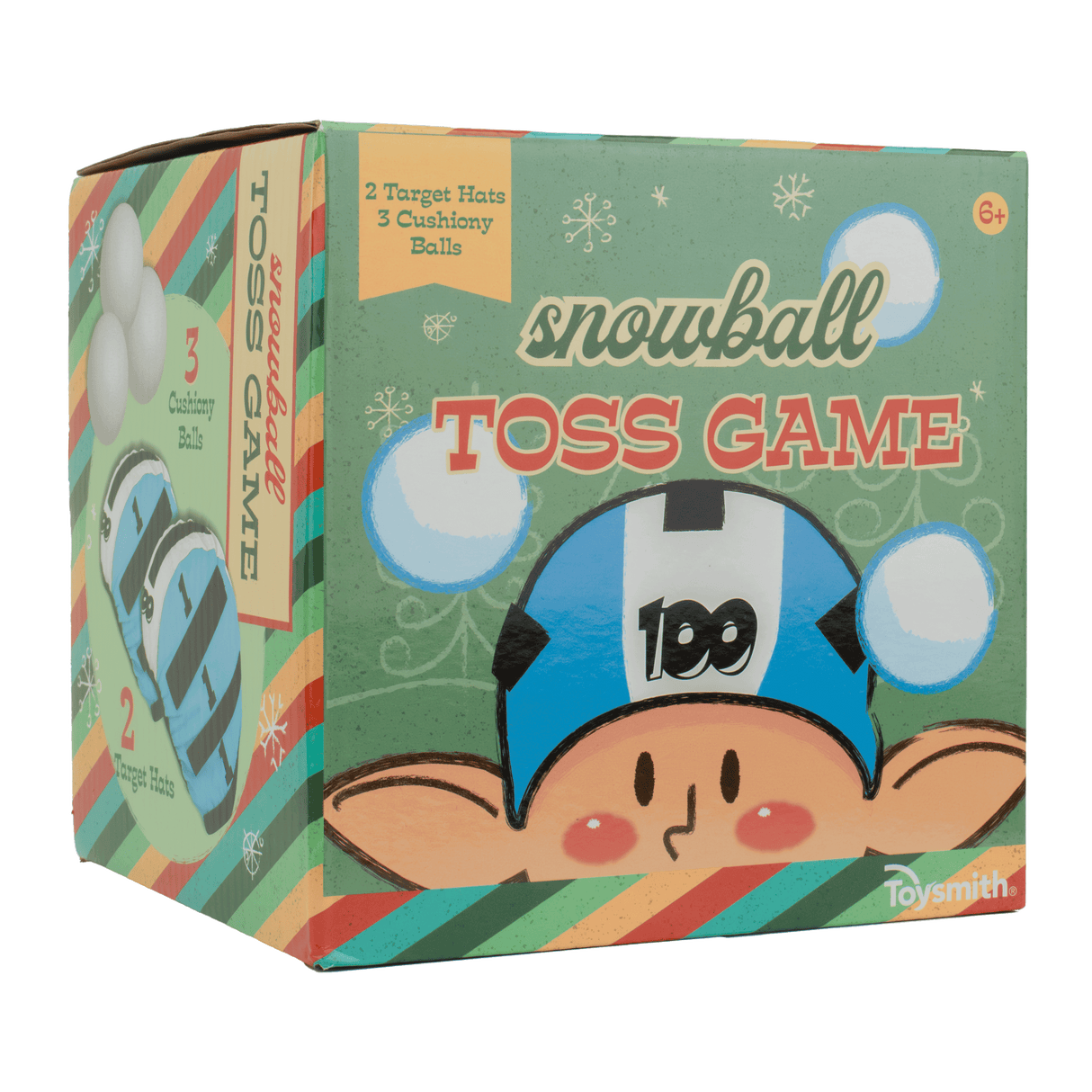 Toysmith - Snowball Toss Game - Holiday, Christmas, Winter