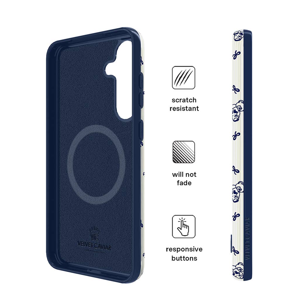 VELVET CAVIAR -  Samsung Galaxy S25 - Preppy Teddy Phone Case