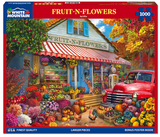 White Mountain Fruits N Flowers- 1000 Piece Jigsaw Puzzle