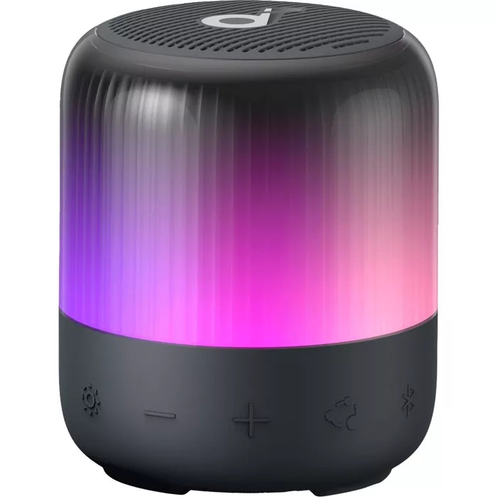 Soundcore - Glow Mini Portable Bluetooth Speaker - Black