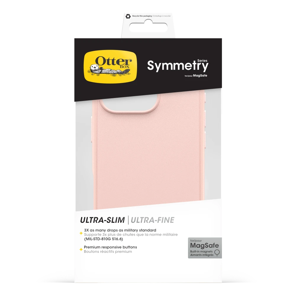 OtterBox - Symmetry MagSafe Case for Apple iPhone 16 Pro - Ballet Shoes